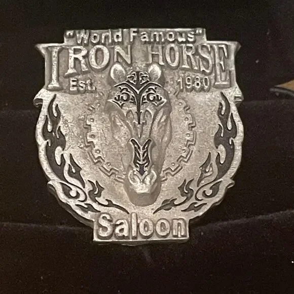 RARE 2006 Harley-Davidson World Famous Iron Horse Saloon “Lady Hawk” Signed Pin
